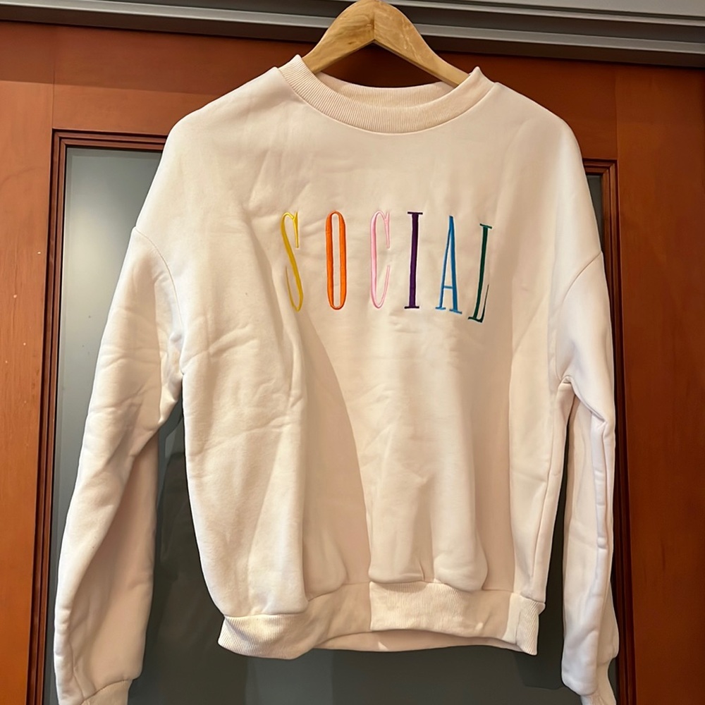 New without Tags! Shein Social Sweatshirt